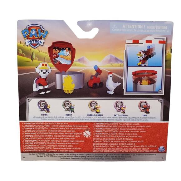 Paw Patrol Big Truck Pups Marshall Paw Patrol Marshall Hero Pup Action Figure - Picture 5 of 7